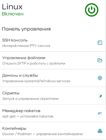 VPS Manager — Snimci ekrana 4