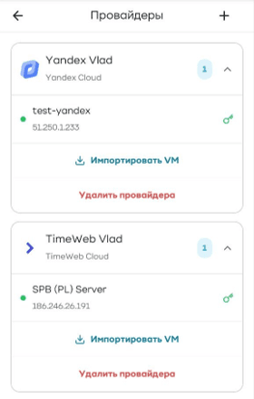 VPS Manager — Snimci ekrana 13